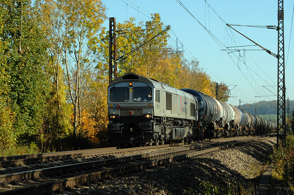 10.10.2018 Streckenabschnitt Uhingen 266 062-9