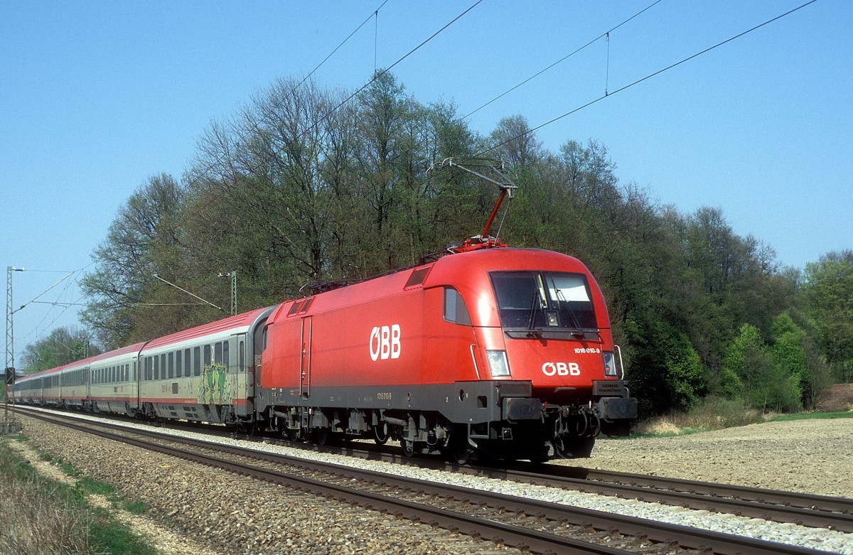  1016 010  bei Großkarolinenfeld  15.04.09