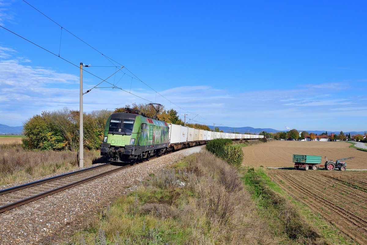 1016 020 mit GAG 42103 am 17.10.2019 bei Otzing.