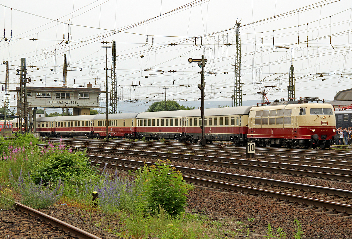 103 113 in Koblenz Lützel am 17.06.2017