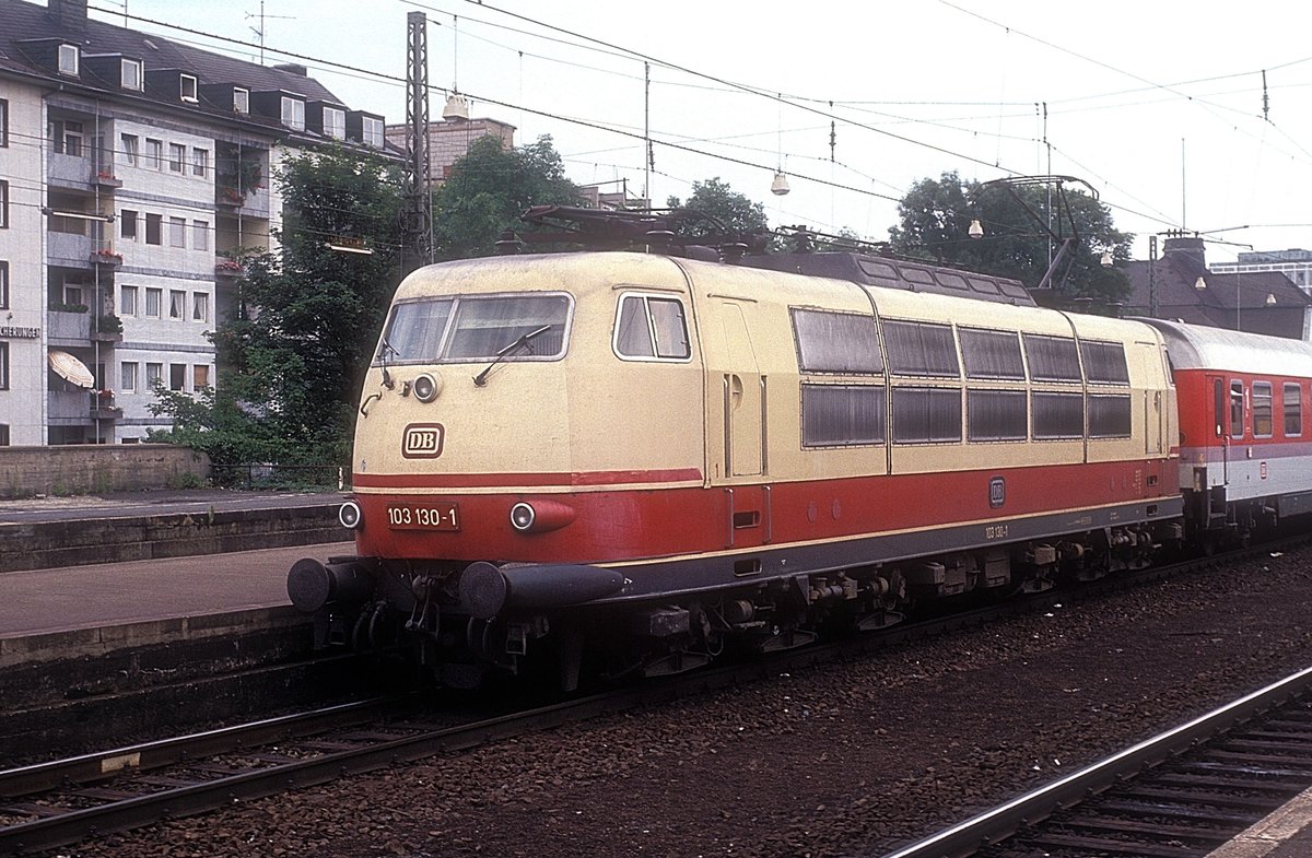 103 130  Koblenz Hbf  27.06.90 