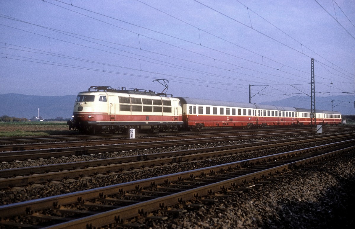 103 134  bei MA - Friedrichsfeld  12.11.86  ( Rheingold )