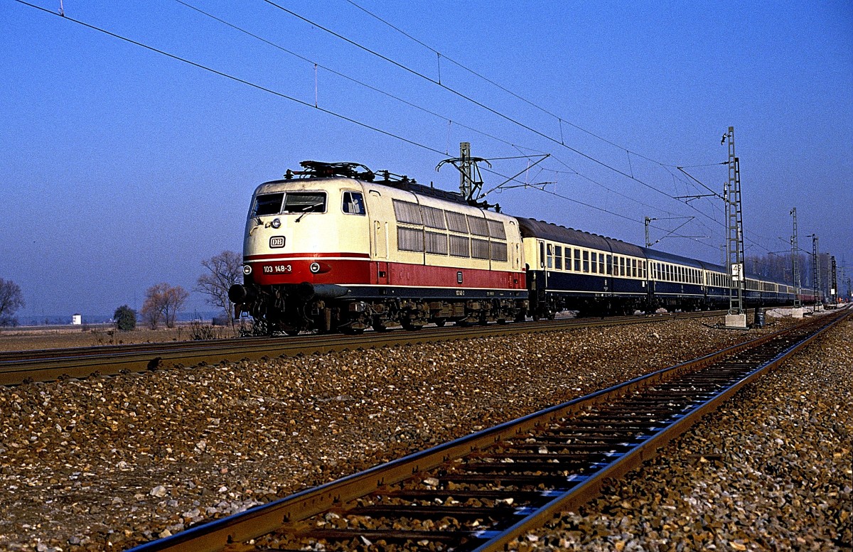 103 148  bei Bruchsal  01.12.89