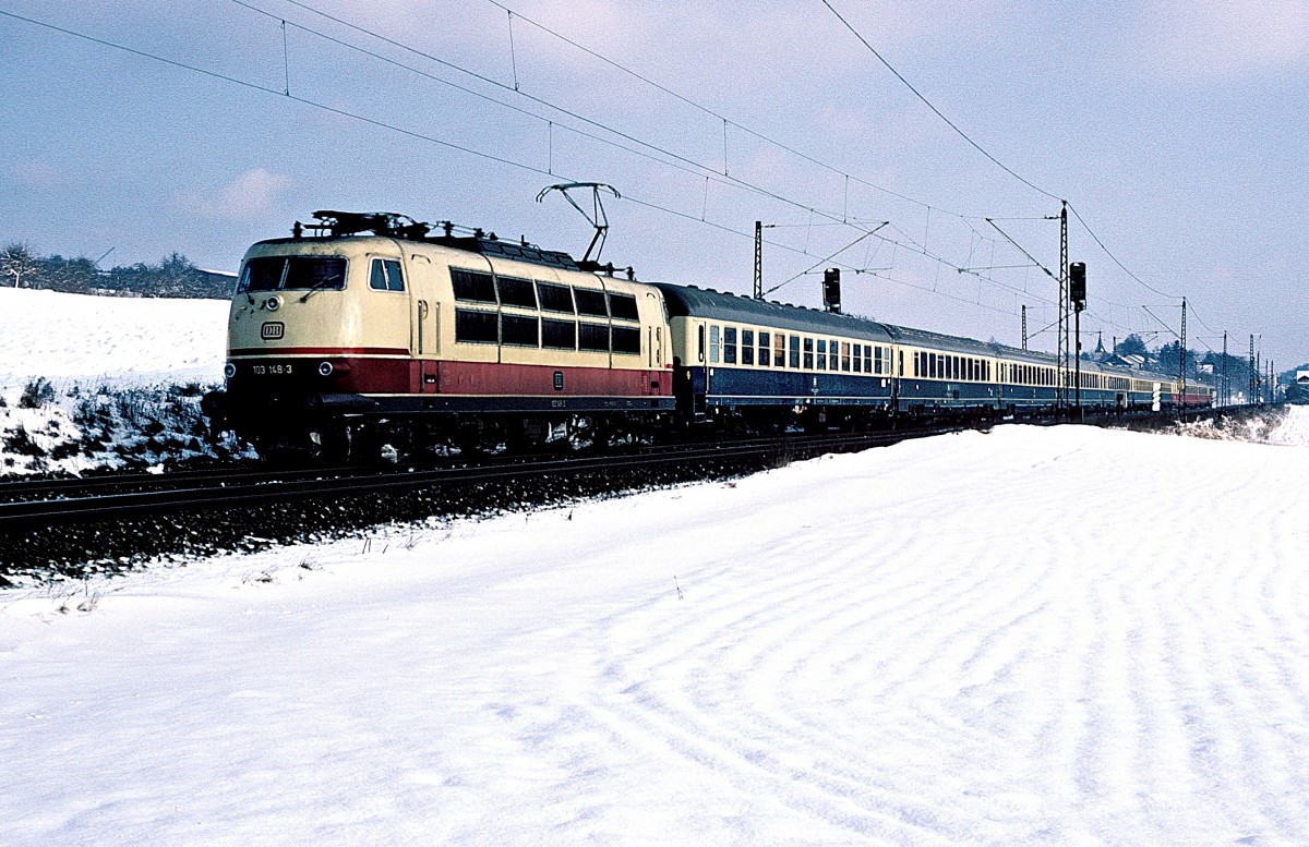 103 148  bei Ebersbach ( Fils )  24.12.86