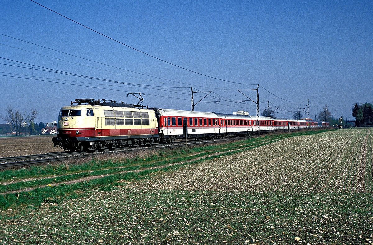 103 155  bei Augsburg - Hochzoll  23.04.94