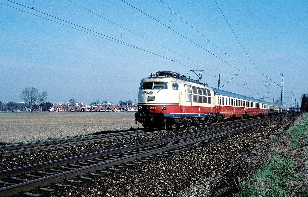 103 204  Augsburg - Hochzoll  16.04.88
