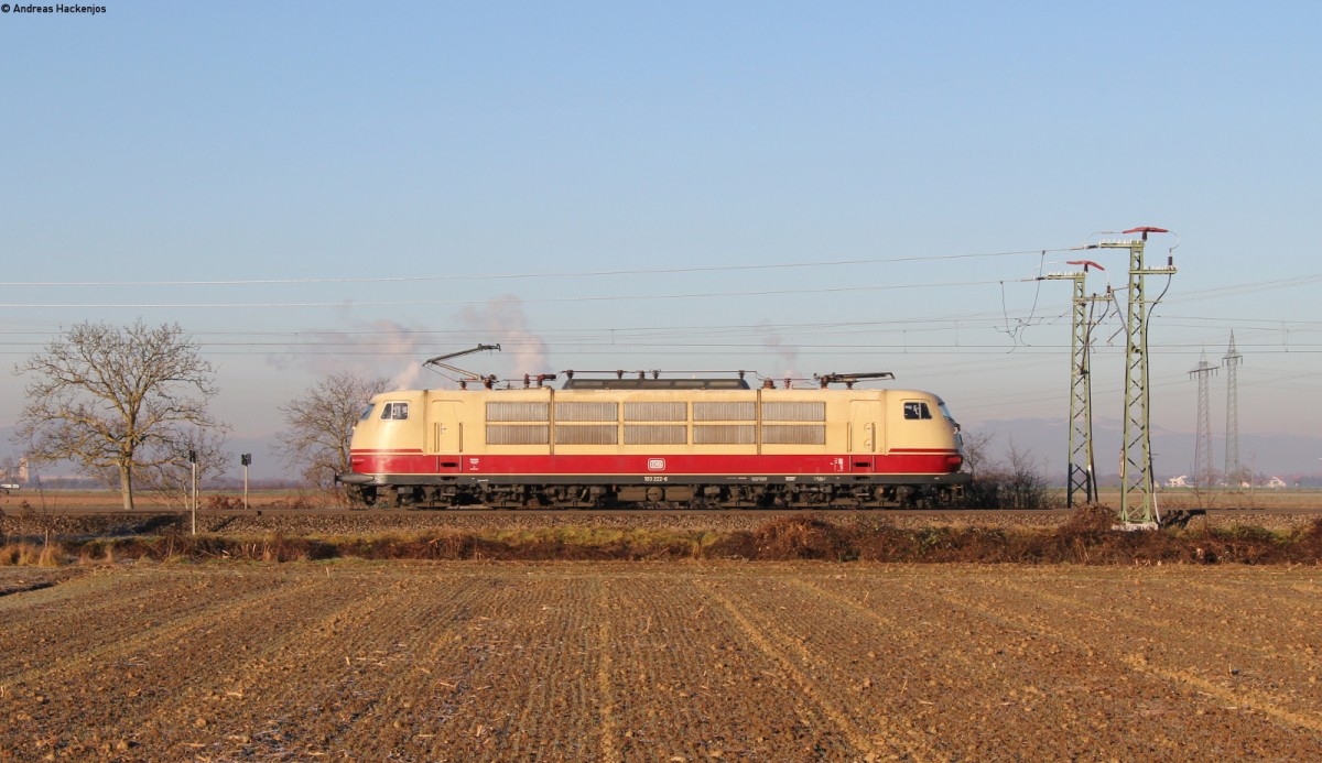 103 222-6 als Mess Tfzf (ST) 91552 (Weil am Rhein-MüIlhein(Baden)) bei Müllheim 10.12.13
