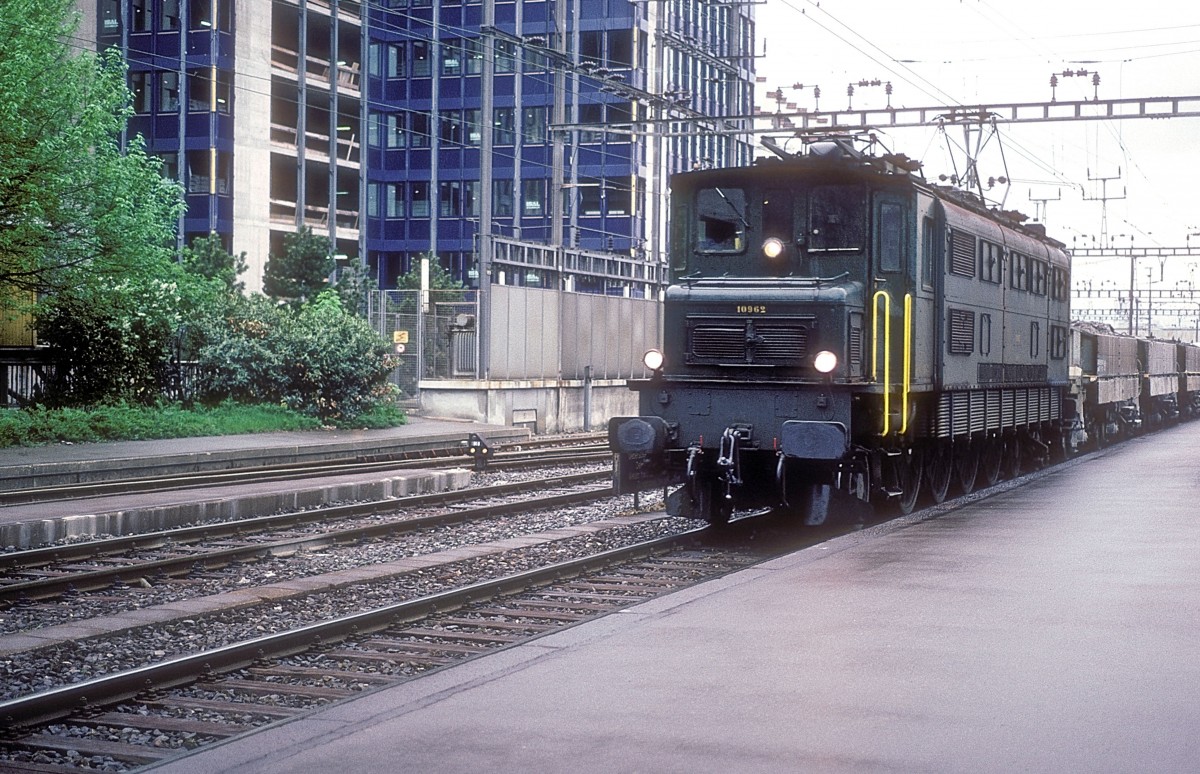 10962  ZH - Altstetten  14.05.86