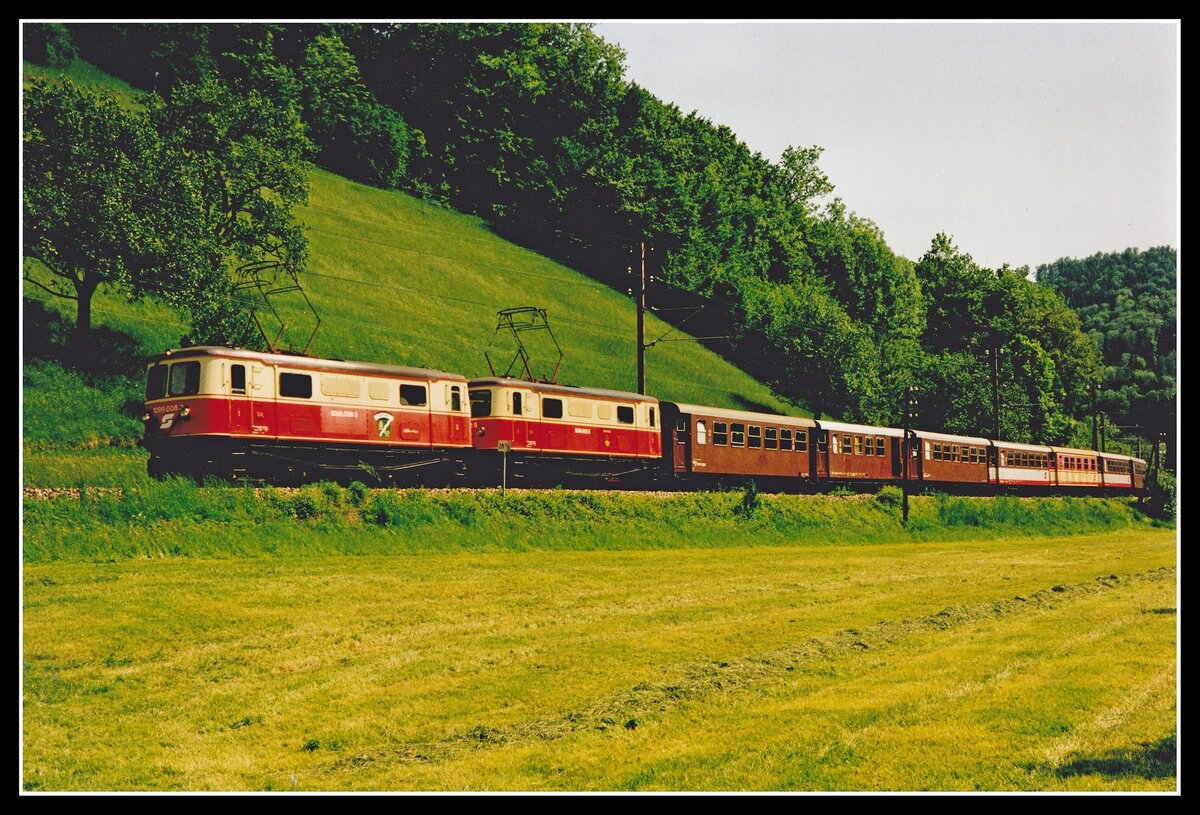 1099 008 + 1099 001 mit R6806 bei Tradigist am 19.05.1999.