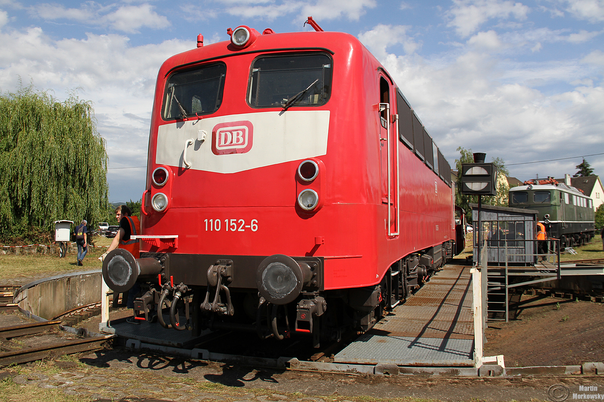 110 152 im DB Museum Koblenz am 16.06.2018