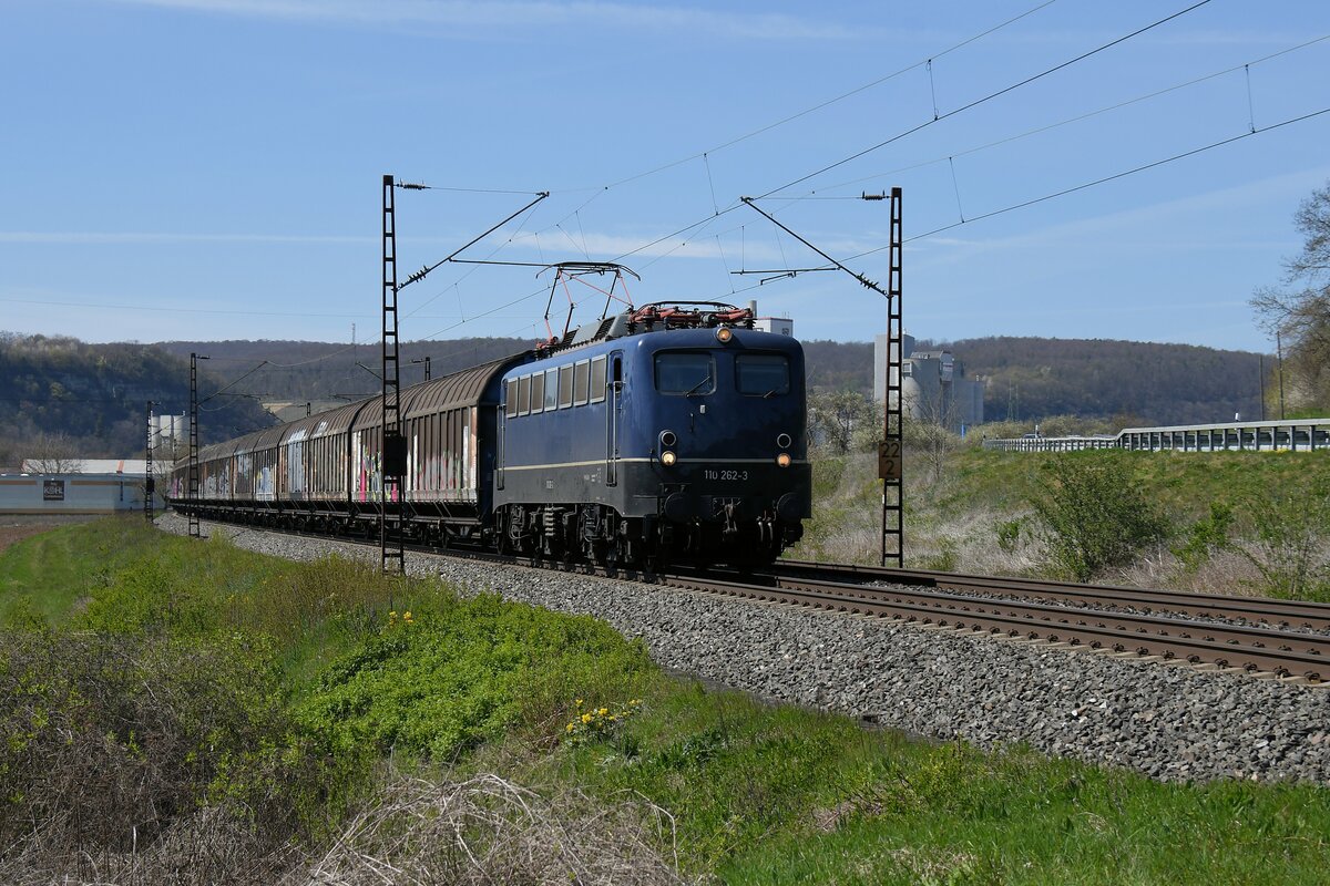 110 262 am 22.04.21 bei Karlstadt am Main