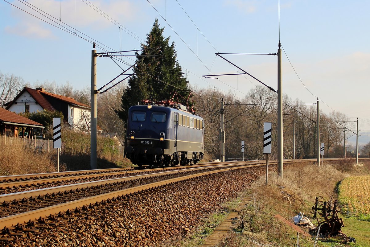 110 262 (BYB) fuhr am 20.01.19 durch Remschütz nach Dessau.