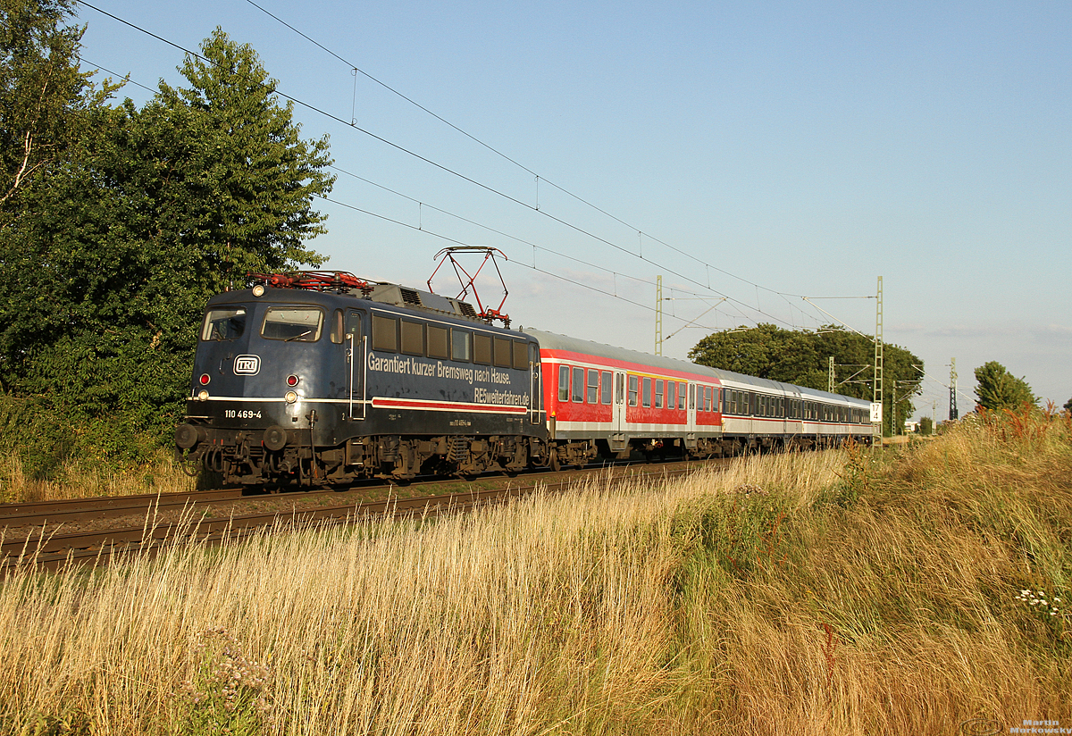 110 469 mit Lr bei Brühl am 02.07.2019