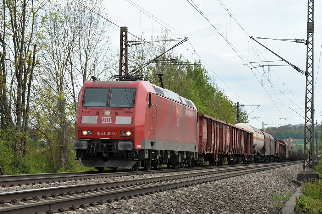 11.05.2017 Streckenabschnitt Uhingen 185 009-8