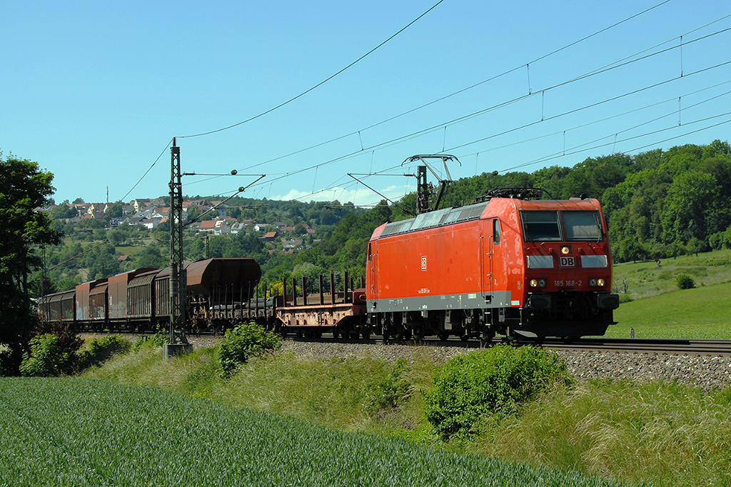 11.06.2017 Streckenabschnitt Uhingen 185 168-2