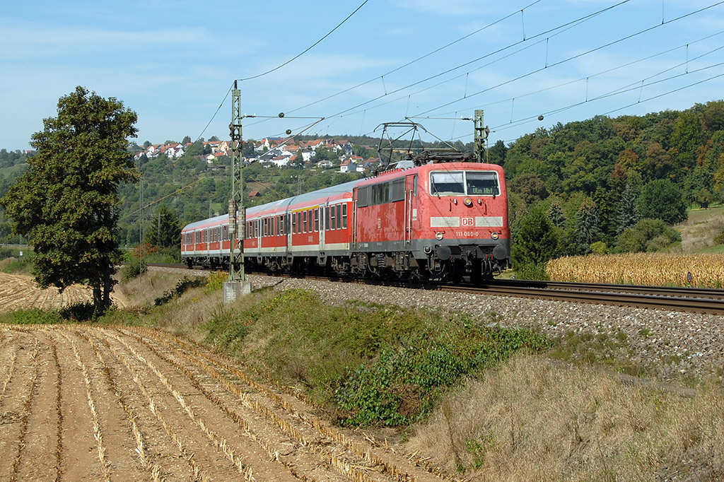 11.09.2018 Streckenabschnitt Uhingen 111 060-0