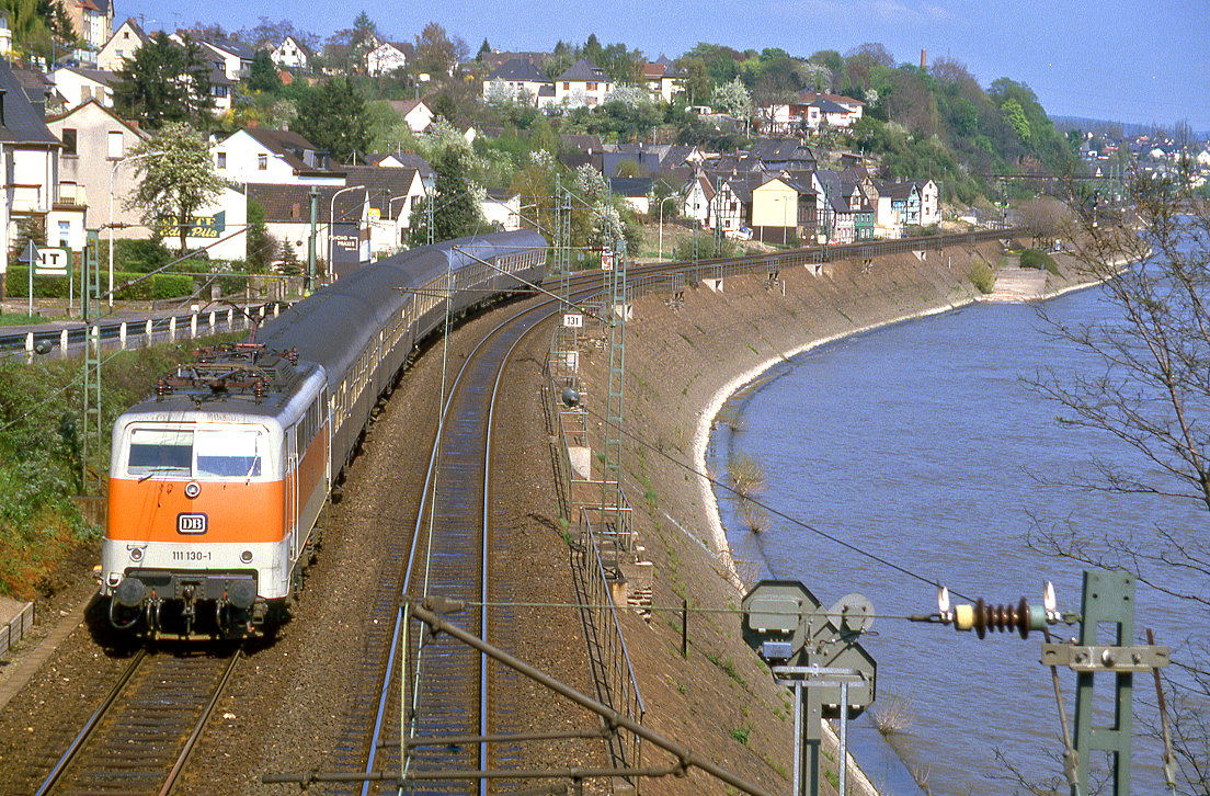 111 130, Fahr Irlich, E3422, 04.05.1986.
