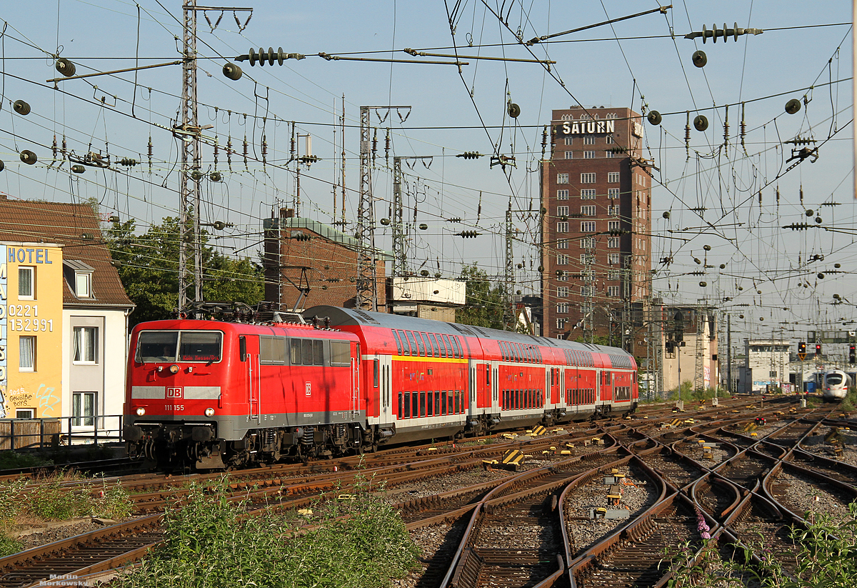 111 155 in Köln Hbf am 18.06.2019