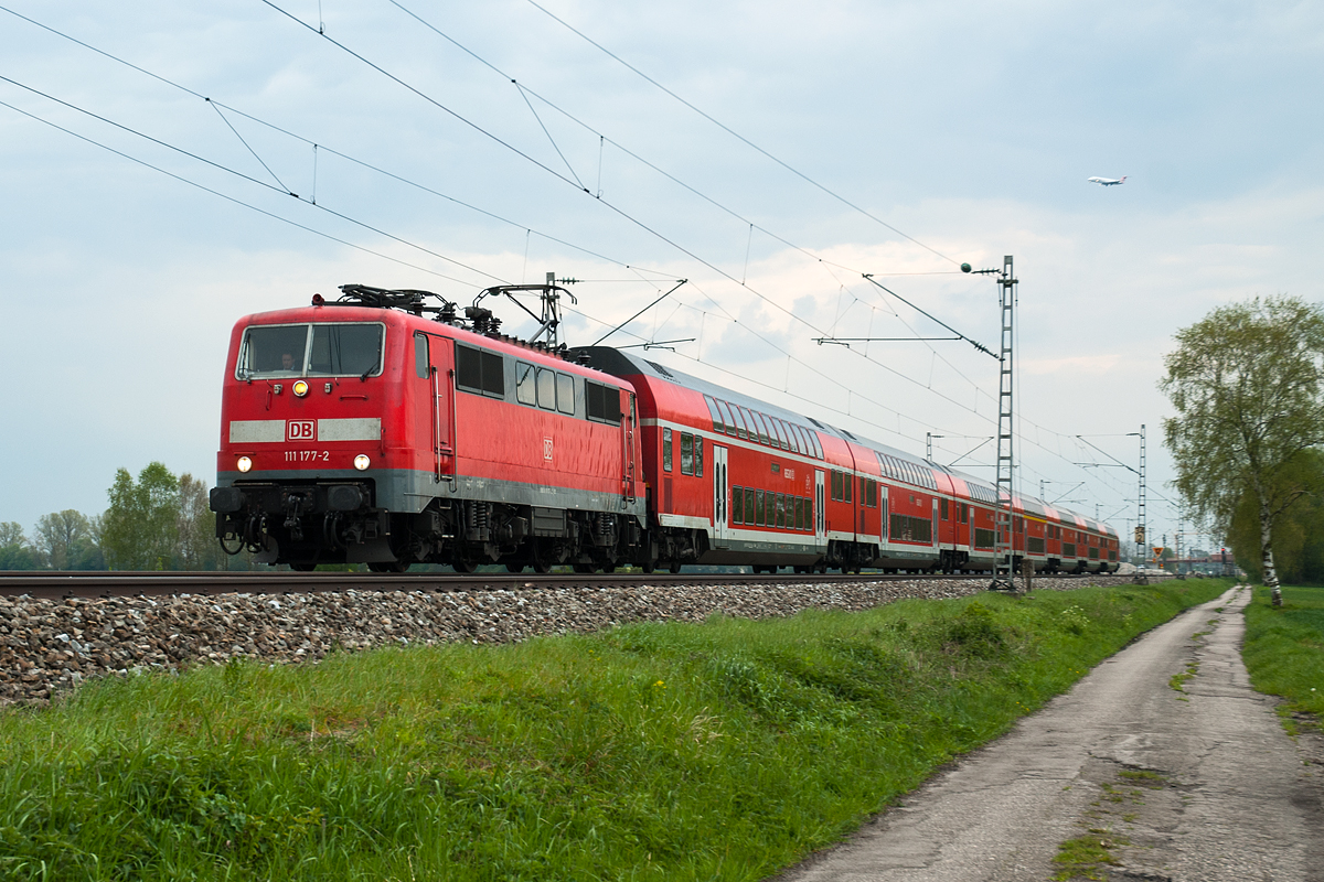 111 177-2 am 02.05.2016 bei Freising