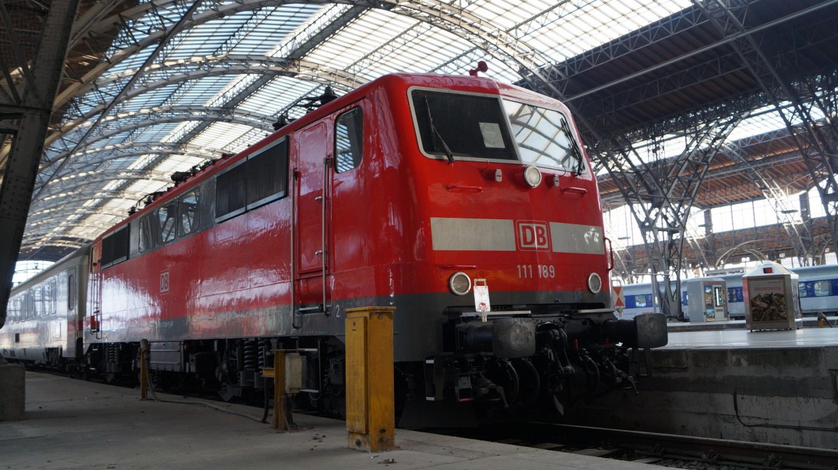 111 189-7 im Leipzig Hbf 29.12.2015