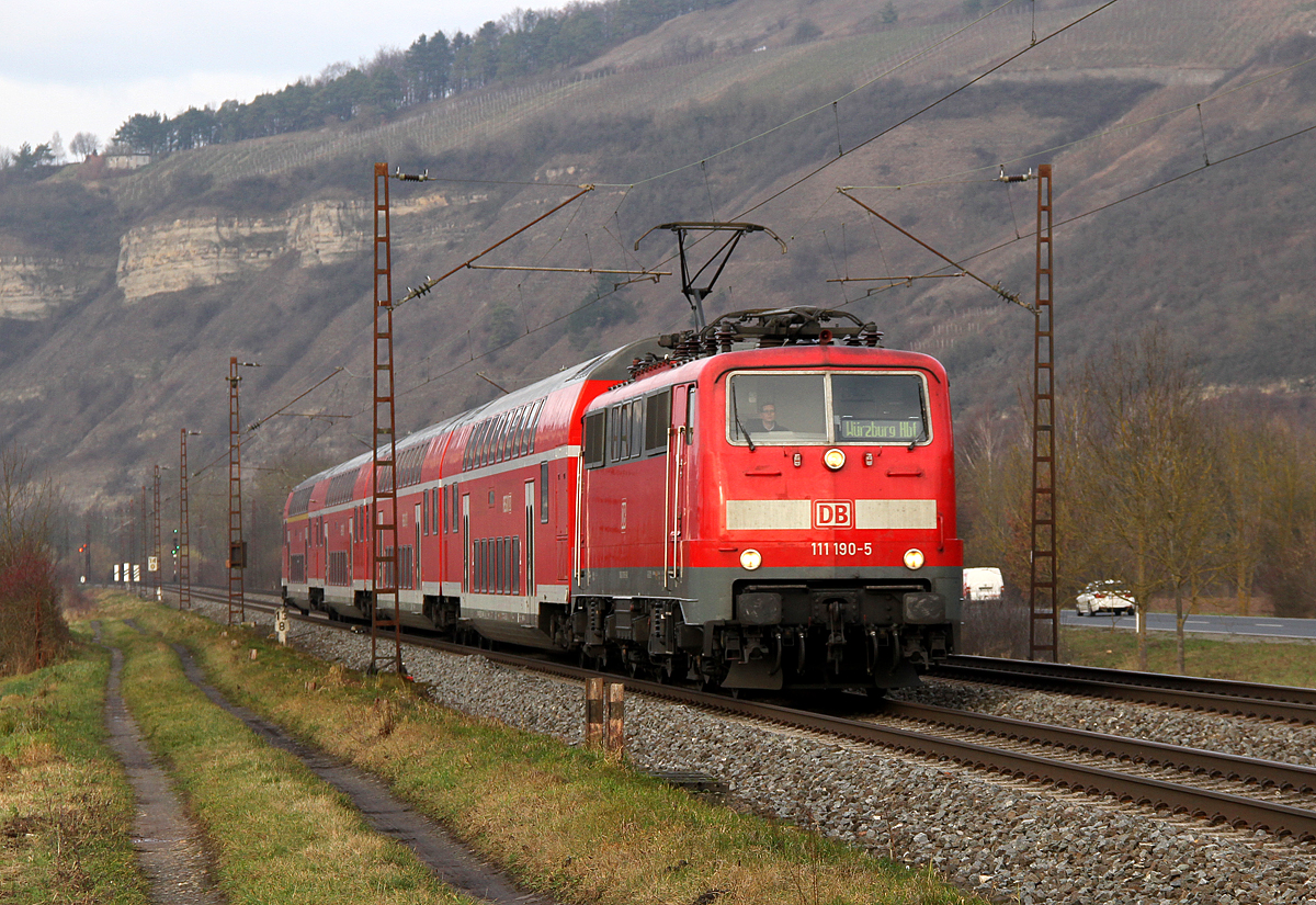 111 190 in Thüngersheim am 11.01.2018