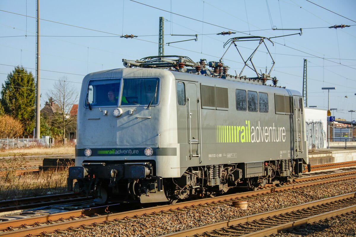 111 222 Railadventure in Neubeckum, am 26.02.2022.