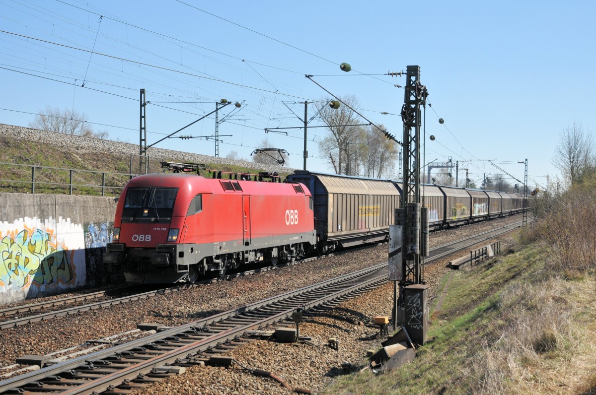 1116 019 am 29.03.14 bei München-Trudering