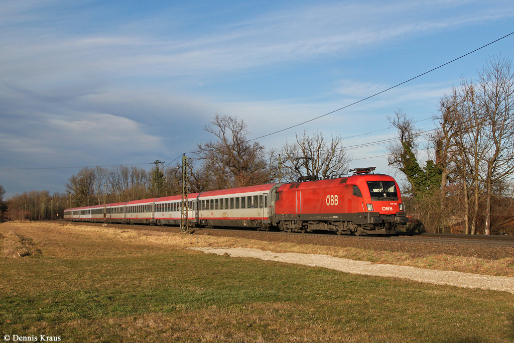 1116 098 mit EC 83 am 15.02.2014 bei Happing.