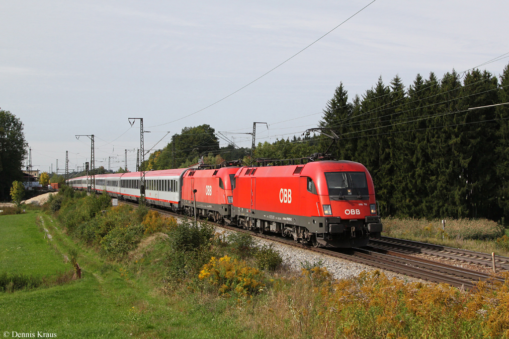 1116 113 + 178 mit OIC 867 am 22.09.2013 in Teisendorf.