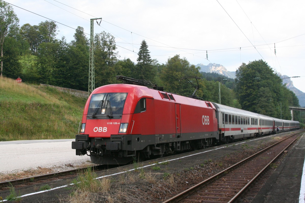 1116 125-4 Bischofswiesen 07.08.2007