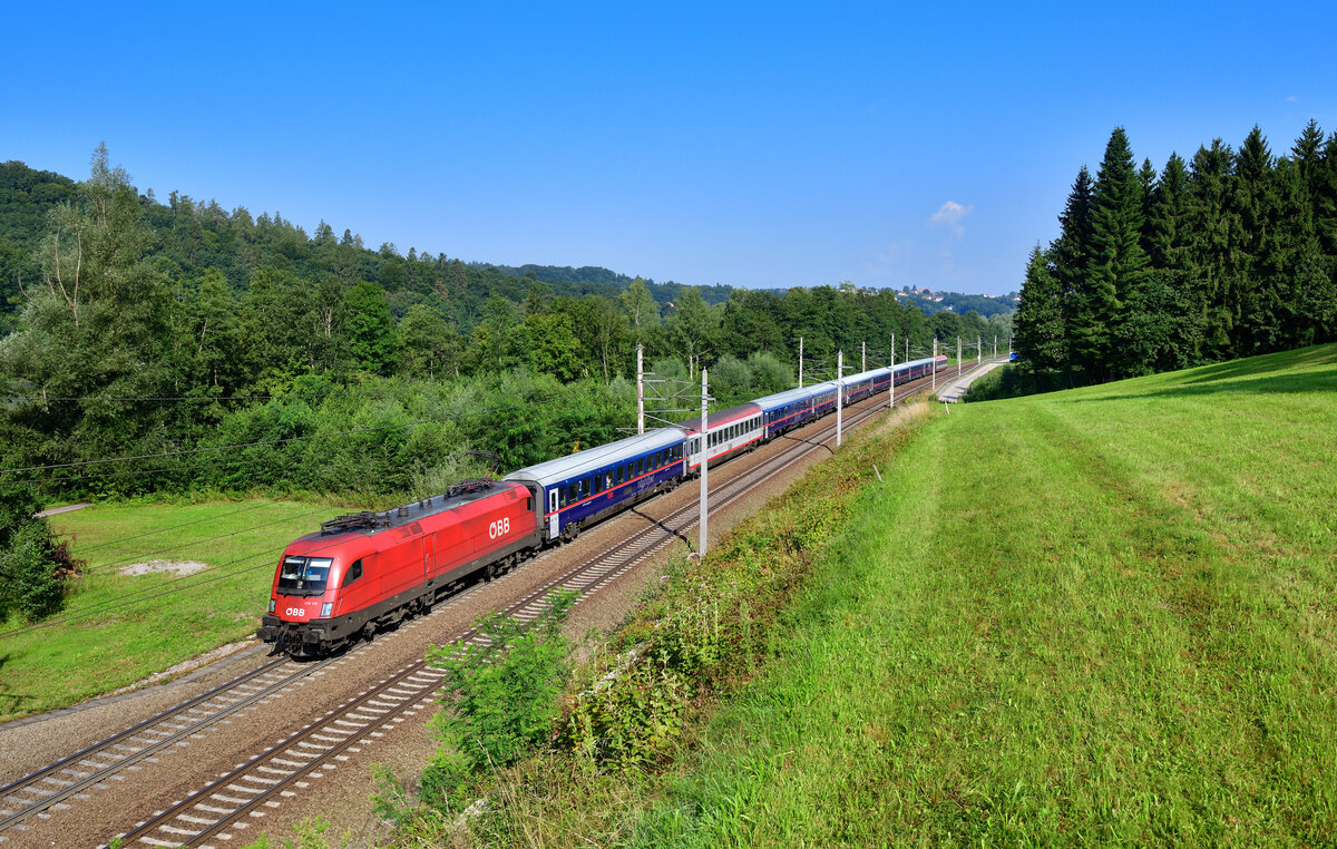 1116 130 mit NJ 491 am 15.08.2021 bei Ingling.