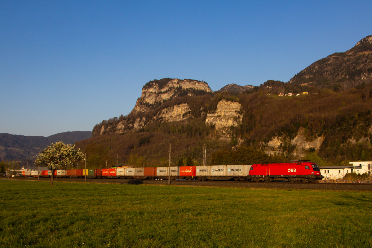 1116-134-5 zwischen Dornbirn und Hohenems. 10.4.20