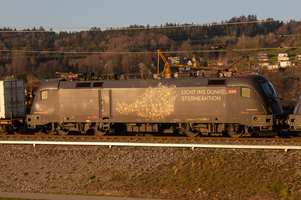 1116 158-7  Sternenlok . Wolfurt 6.4.20