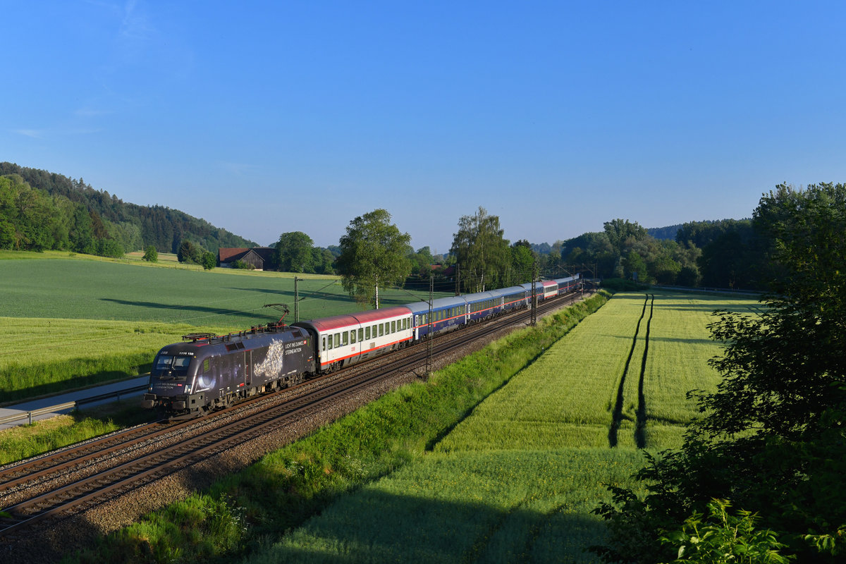 1116 158 mit NJ 491 am 13.05.2018 bei Einöd. 