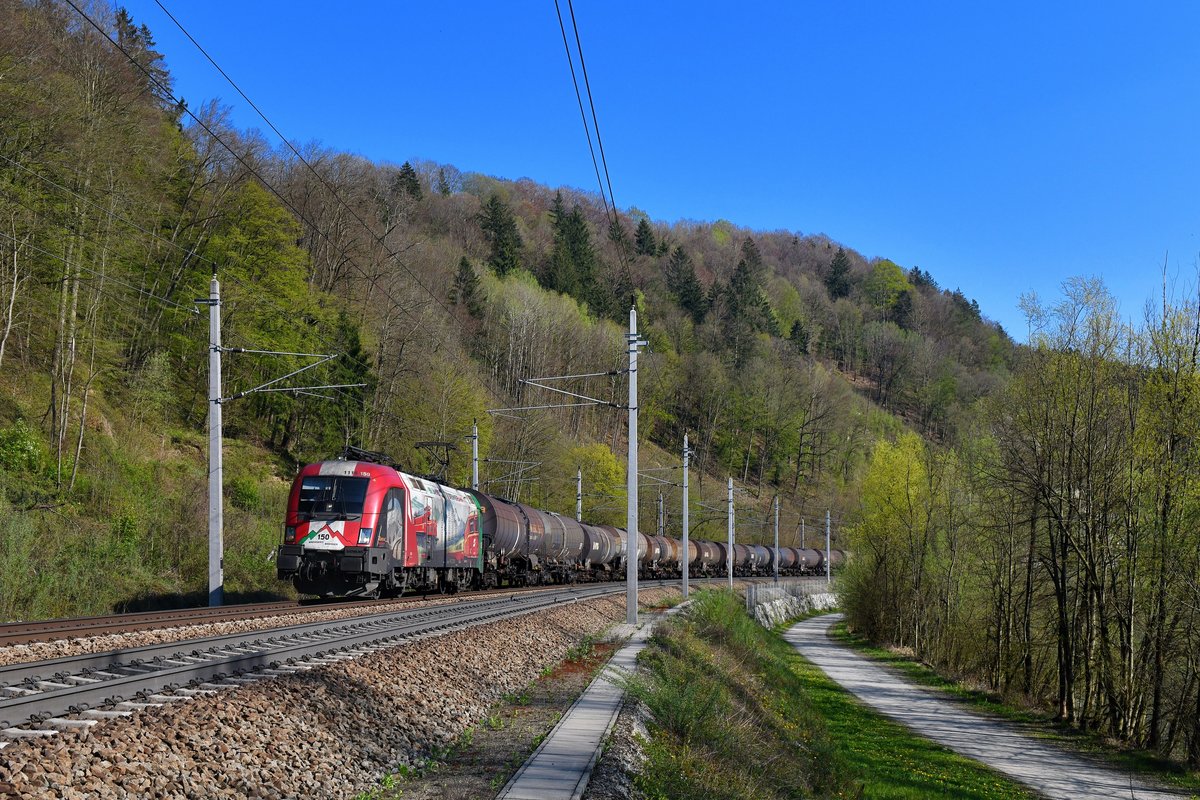 1116 159 mit GAG 47986 am 15.04.2019 bei Ingling. 