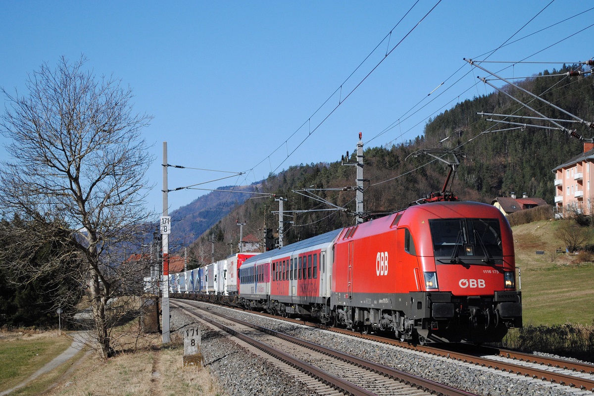 1116 175 + Rola, Mixnitz km 171,8. (06.03.2021)