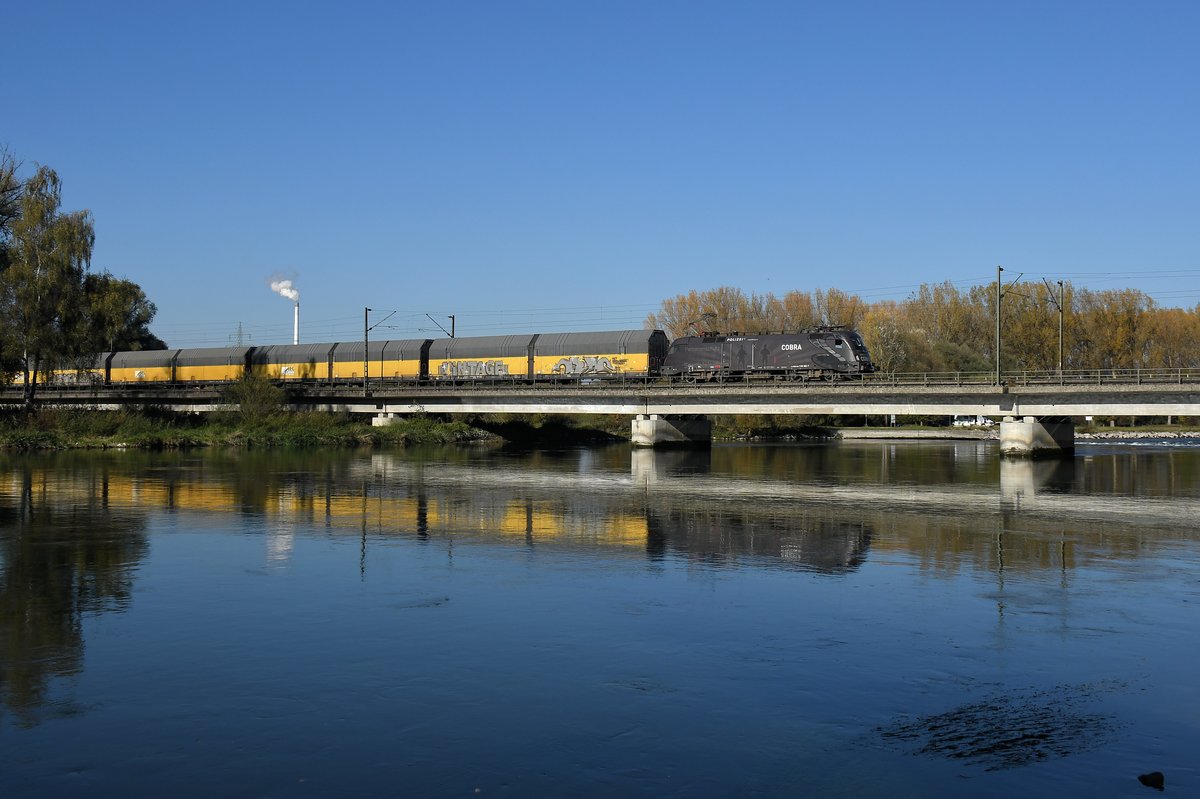 1116 182 am 17.10.17 auf der Isarbrücke bei Plattling