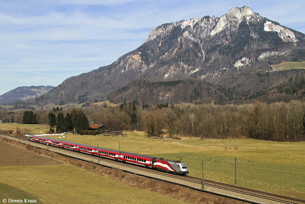 1116 249 mit Rj 867 am 08.03.2015 bei Kirnstein.