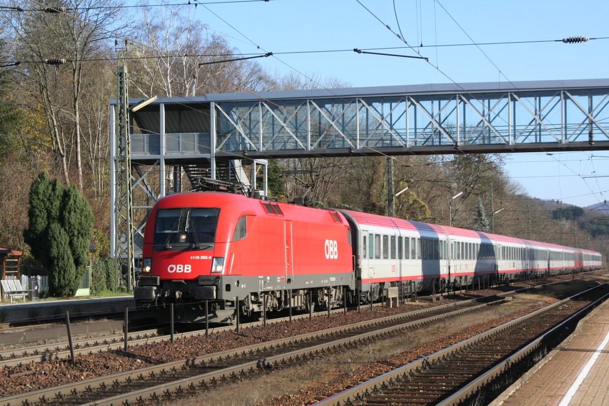 1116 262-5 Tullnerbach-Pressbaum 15.11.2008