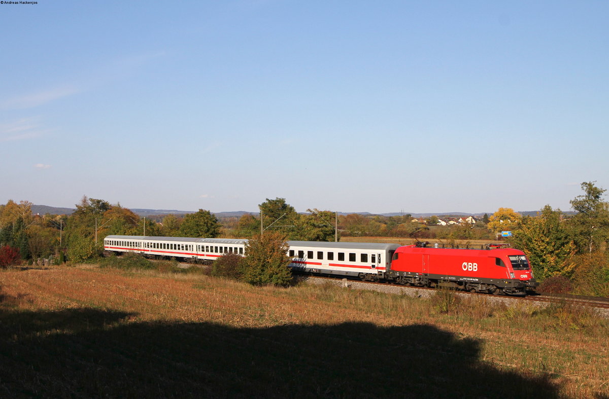1116 267-6 mit dem dem IC 2339/RE 52339 (Stuttgart Hbf-Singen(Htw)) bei Höhenkrähen 15.10.18