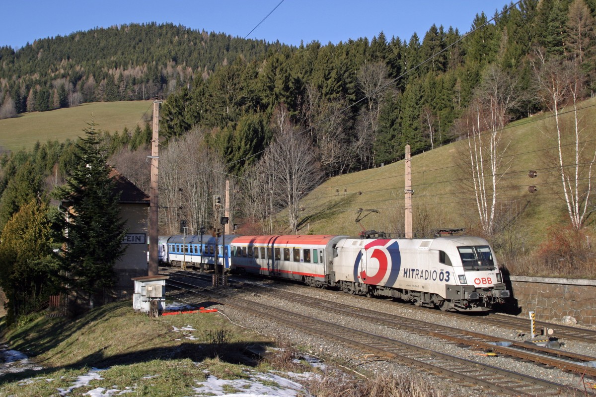 1116.264  Ö3  mit EC-102 in Breitenstein am 14.12.13