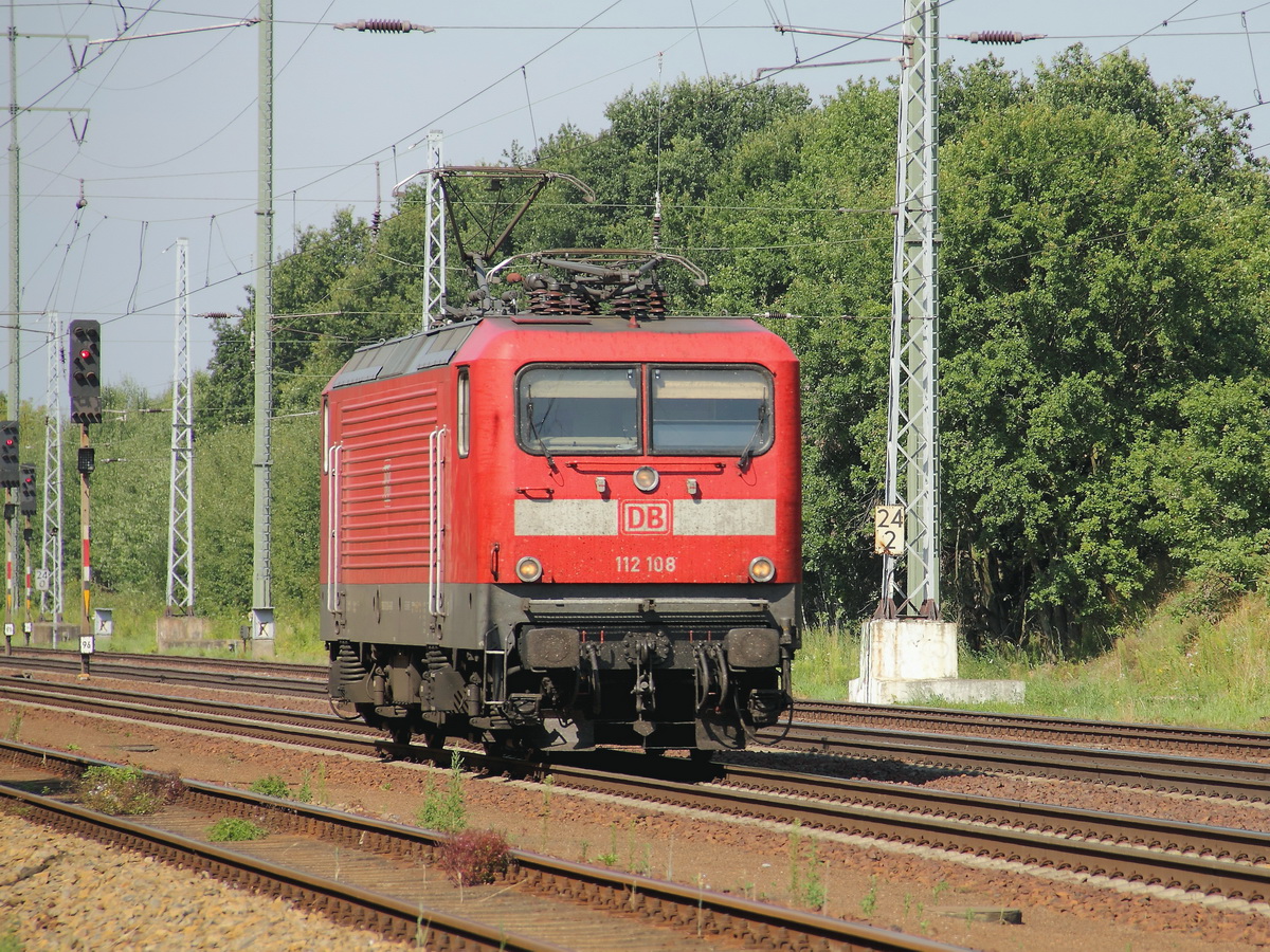 112 108 am 22. Juli 2014 Passiert in Brandenburg den Ort Diedersdorf auf den dem südlichen Berliner Außenring.