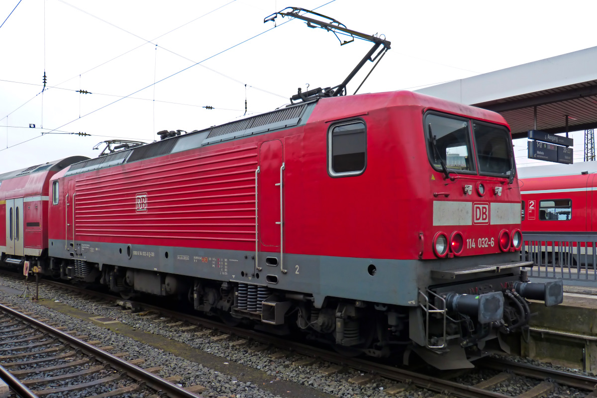 114 032-6 Nürnberg Hbf 27.01.2018