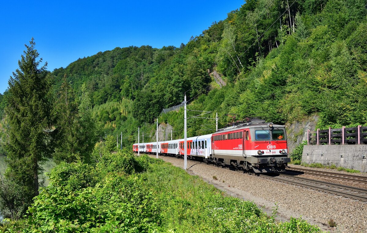 1142 640 mit einem REX am 22.07.2022 bei Ingling.