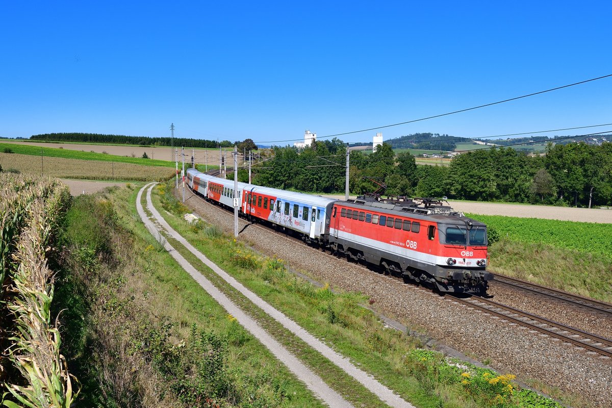 1142 651 mit REX 1781 am 21.09.2019 bei Haiding.