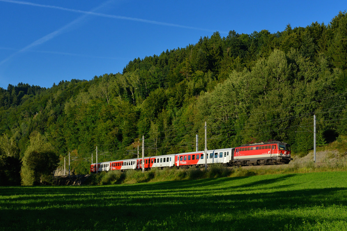 1142 665 mit einem REX am 18.08.2017 bei Ingling. 