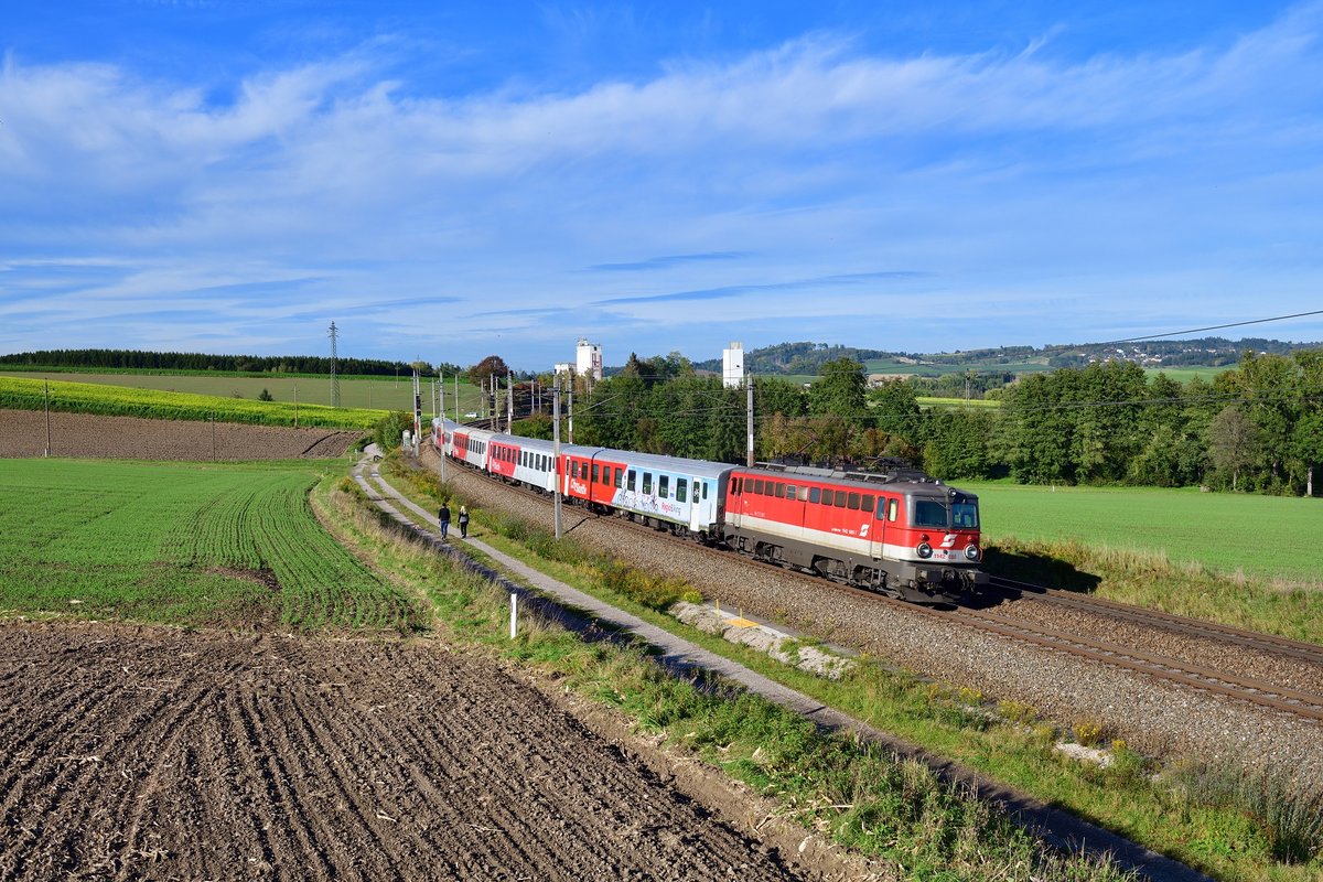 1142 685 mit einem REX am 11.10.2019 bei Haiding.