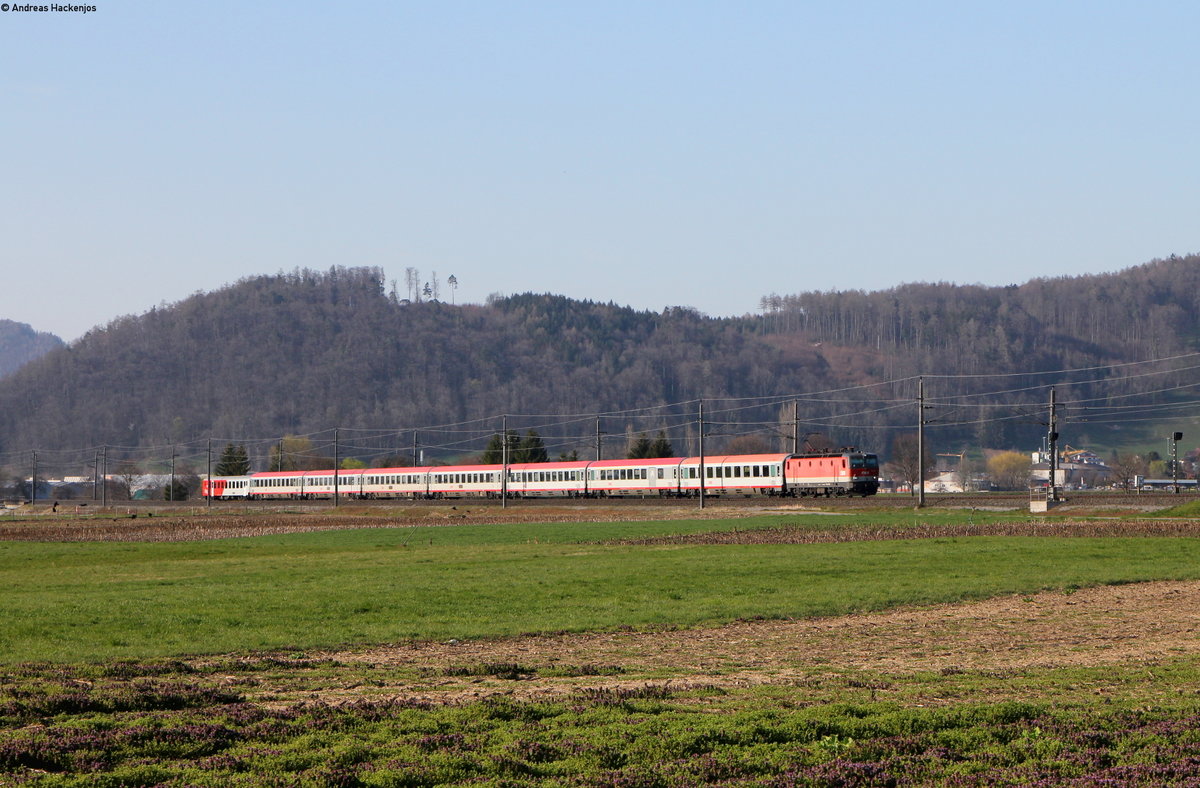 1144 *** mit dem IC 119 (Lindau Hbf-Innsbruck Hbf) bei Sulz Röthis 30.3.19