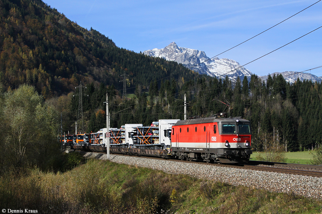 1144 071 mit Rola am 01.11.2014 bei Bischofshofen.