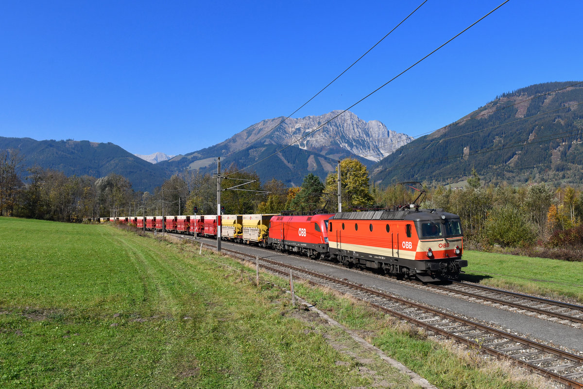 1144 092 + 1116 120 mit GAG 58665 am 10.10.2018 bei Frauenberg. 